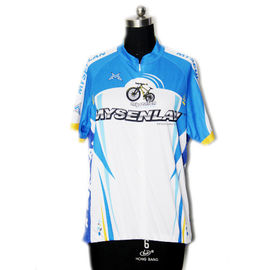 Light Breathable Material Road Cycling Jersey UV Protect For Fitness Workout
