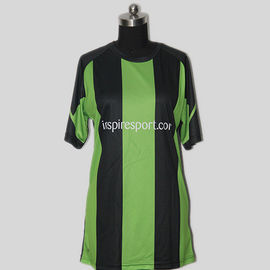 Printed 100% Polyester Football Team Clothes With Flexible Collar Design
