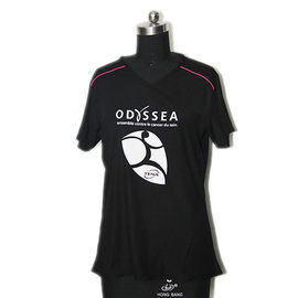 Birdeye Mesh Personalized Running Shirt Black Color Anti Static For Casual Wear