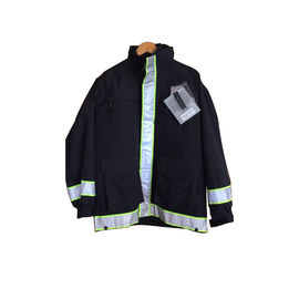 High Visibility Work Uniforms With Logo , Unisex Black Workwear Jacket