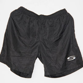 Casual Style Cross Training Shorts , Dry Fit Mens Black Training Shorts