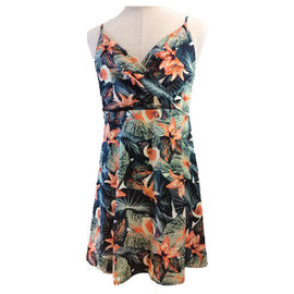 Summer Halter Sleeveless OEM Backless Floral Maxi Dress