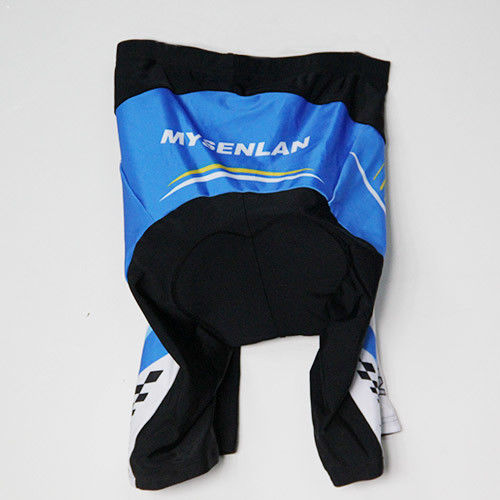 90% Nylon 10% Spandex Road Cycling Shorts With Custom Sublimation Printing