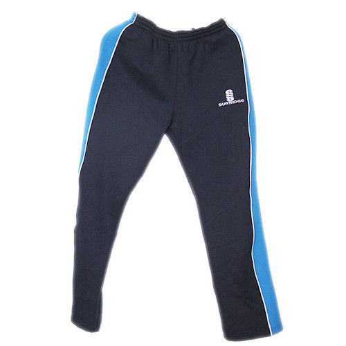 Waterproof Black Track Pants , Side Stripe Breathable Polyester Track Pants