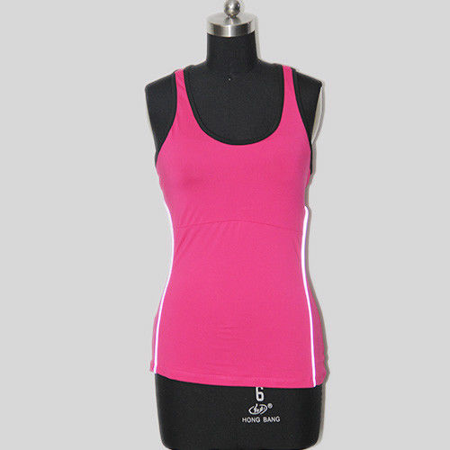 Sleeveless Yoga Workout Clothes 90% POLYESTER 10% SPANDEX Tank Tops Activewear